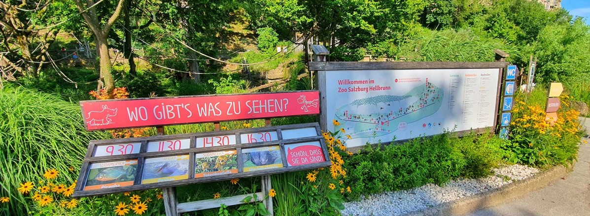 Zoo Salzburg Übersichtsplan © TVB Puch - Gerber